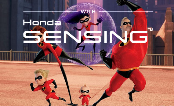 Win Disney Pixar’s Incredibles 2 with Honda Sensing