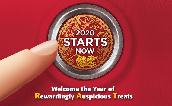 Welcome the Year of Rewardingly Auspicious Treats