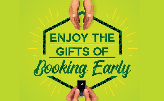 Enjoy The Gifts Of Booking Early
