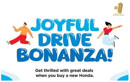 Joyful Drive Bonanza!